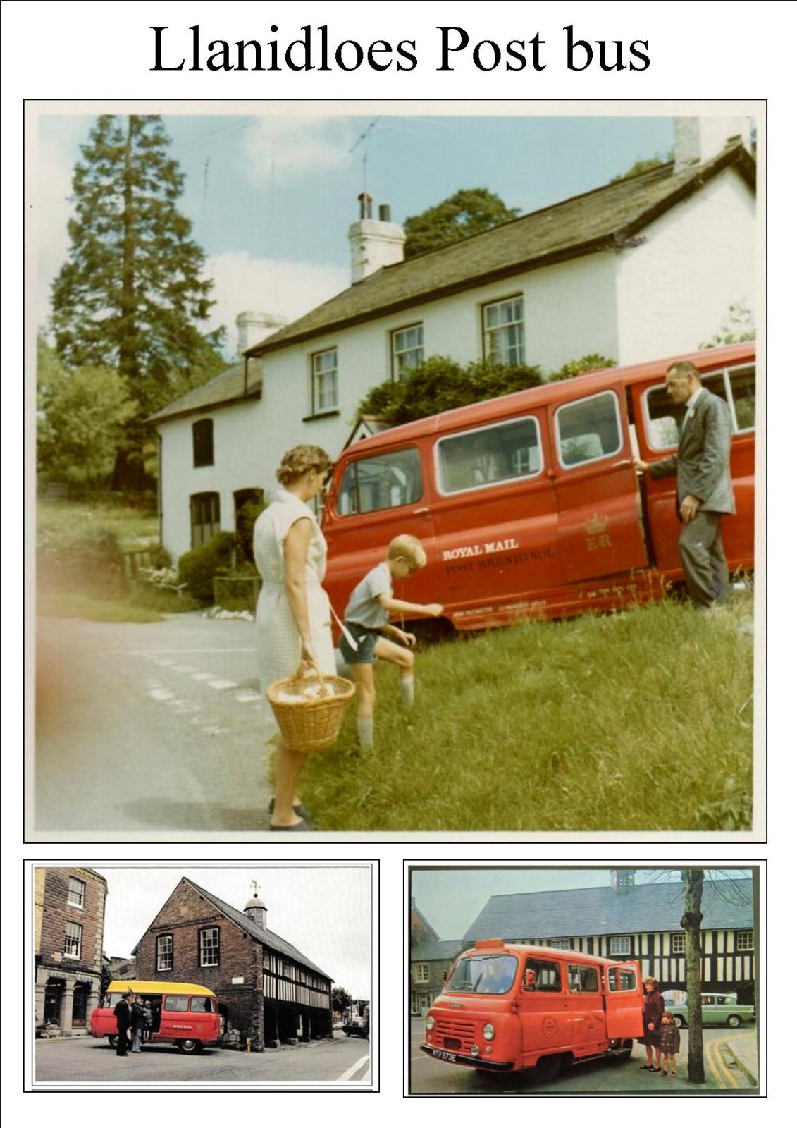 Llanidloes Post Bus Llanidloes History